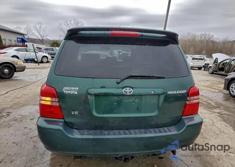 2003 Toyota Highlander Limited z USA, uszkodzony, nr VIN JTEGF21A630080856